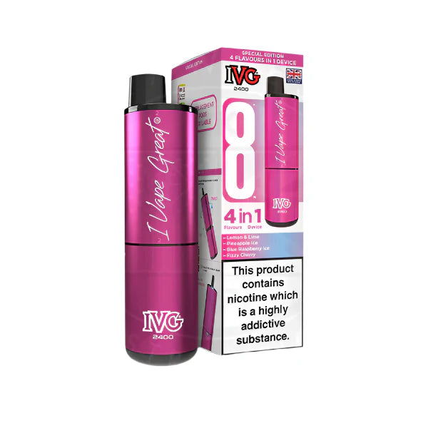 IVG 2400 RECHARGEABLE Vape Kit