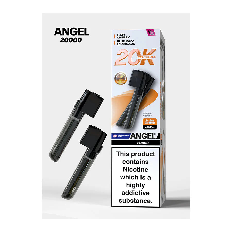 Angel 20K PUFF Pods 2x (2ml pod+ 10ml refill)