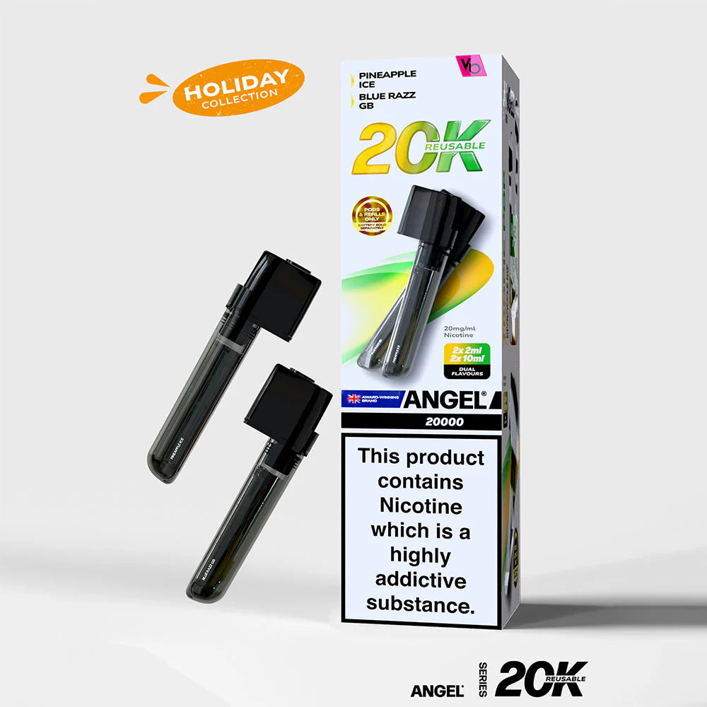 Angel 20K PUFF Pods 2x (2ml pod+ 10ml refill)
