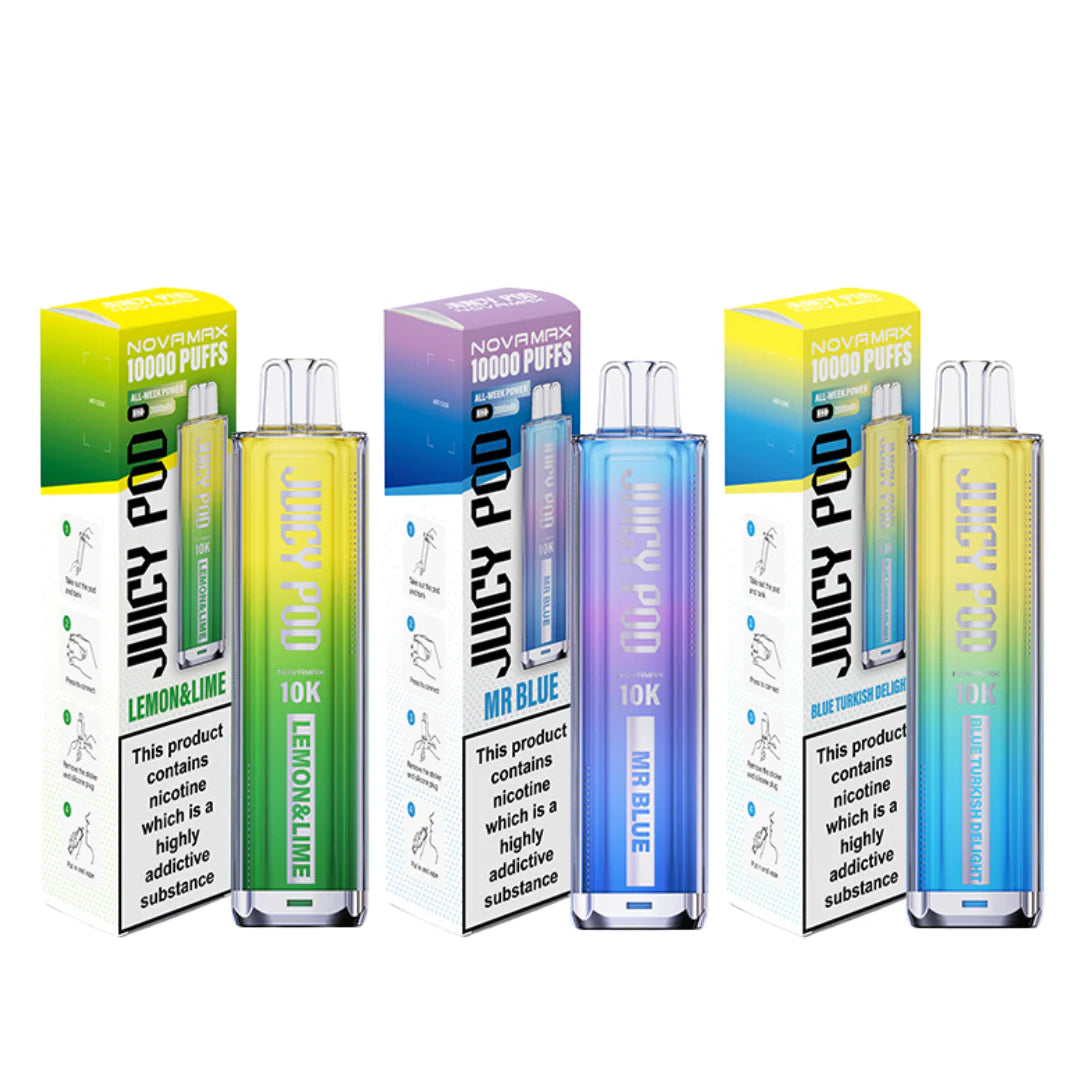 Juicy Pod Novamax 10K Prefilled Pod Vape Kit