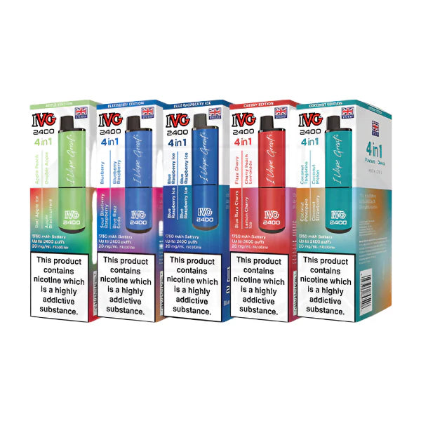 IVG 2400 RECHARGEABLE Vape Kit