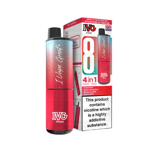 IVG 2400 RECHARGEABLE Vape Kit