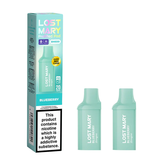 Lost Mary BM600 Prefilled Vape Pods 20mg - 2PK
