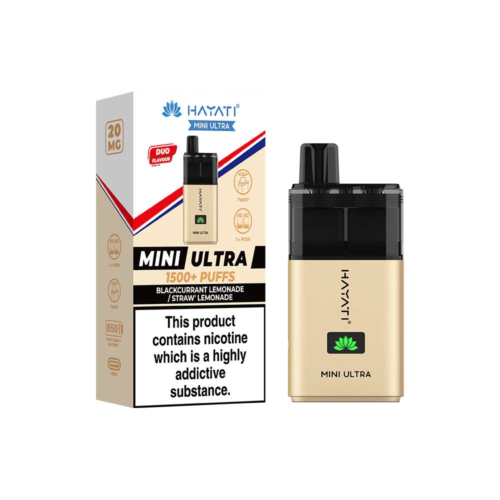 Hayati Mini Ultra 1500+ Puffs Kit