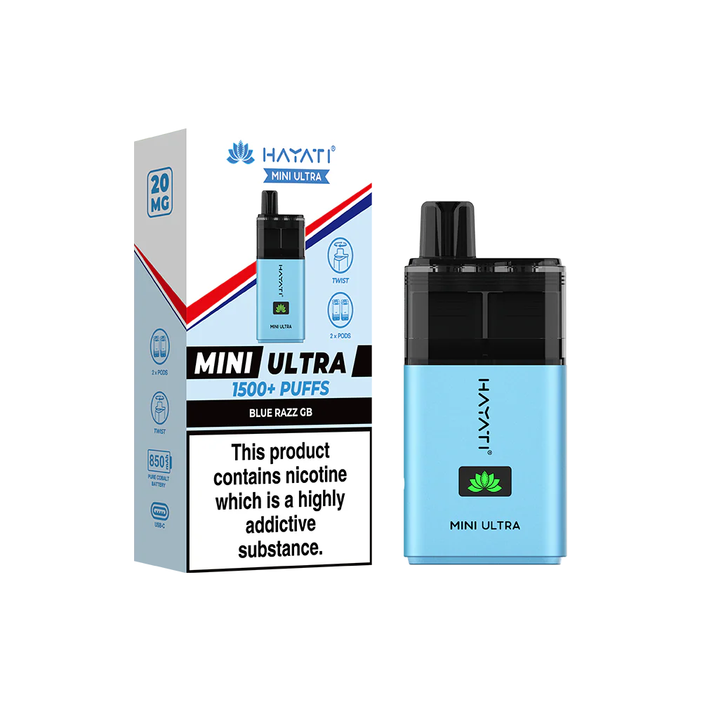 Hayati Mini Ultra 1500+ Puffs Kit