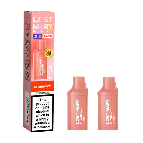 Lost Mary BM600 Prefilled Vape Pods 20mg - 2PK