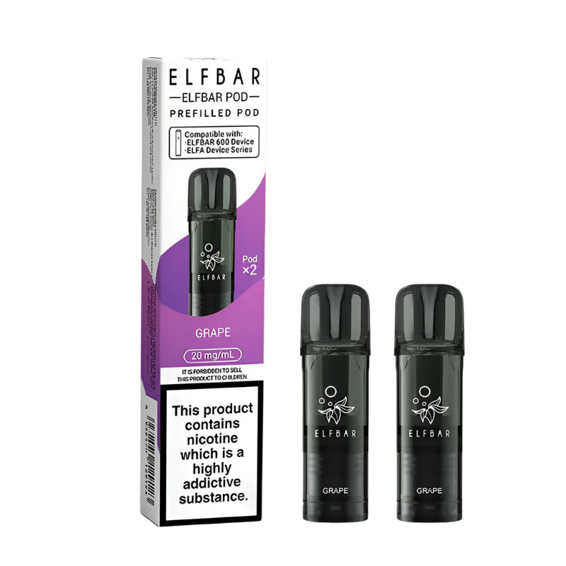 Elf Bar 600 Prefilled Pods 2 Pack