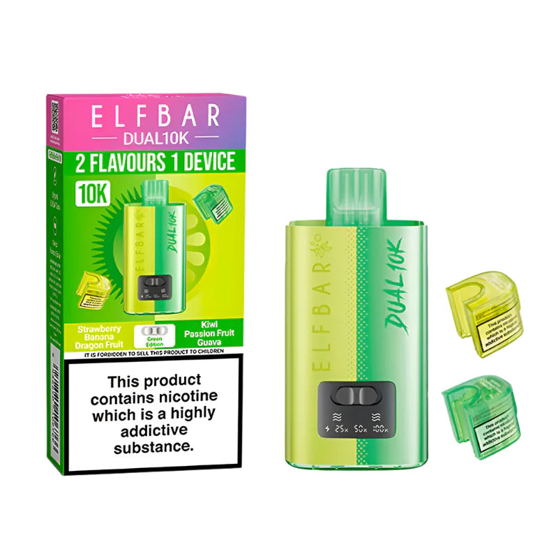 Elf Bar Dual 10K Legal Big Puff Device
