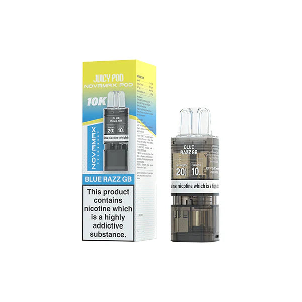 Juicy Pod Novamax 10K Replacement Prefilled Pods