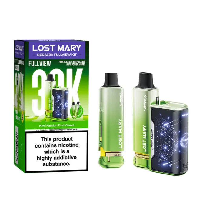 Lost Mary Nera 30K Fullview 20mg Legal Big Puff Device