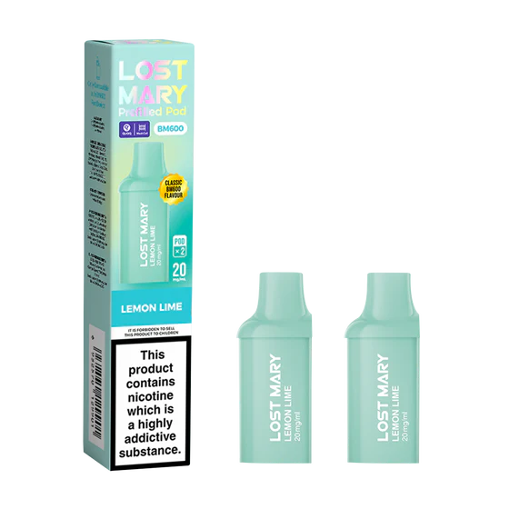 Lost Mary BM600 Prefilled Vape Pods 20mg - 2PK