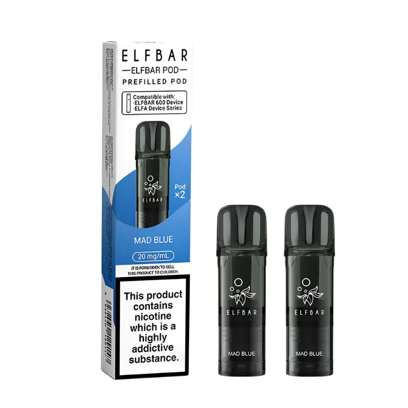 Elf Bar 600 Prefilled Pods 2 Pack