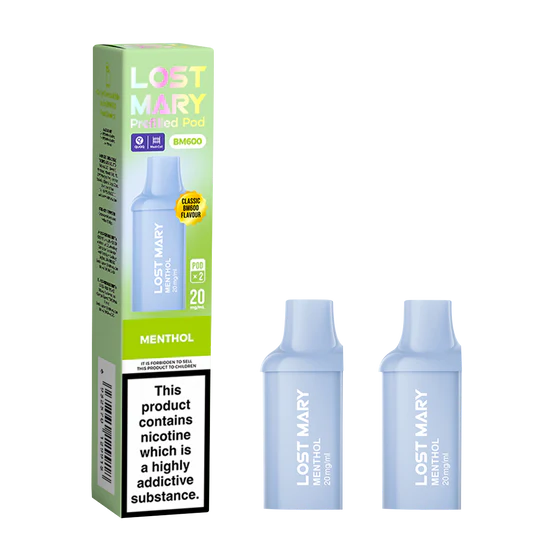 Lost Mary BM600 Prefilled Vape Pods 20mg - 2PK