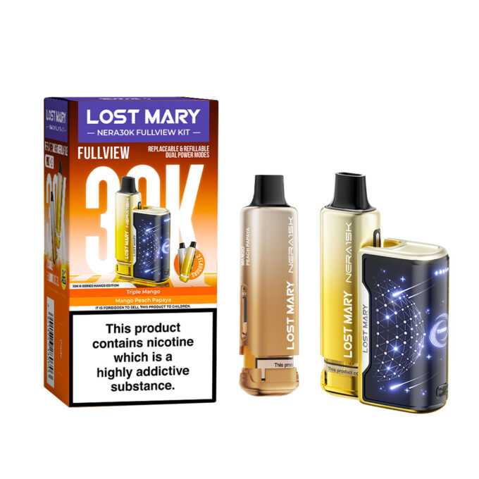 Lost Mary Nera 30K Fullview 20mg Legal Big Puff Device