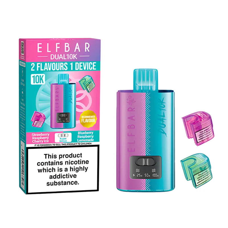 Elf Bar Dual 10K Legal Big Puff Device