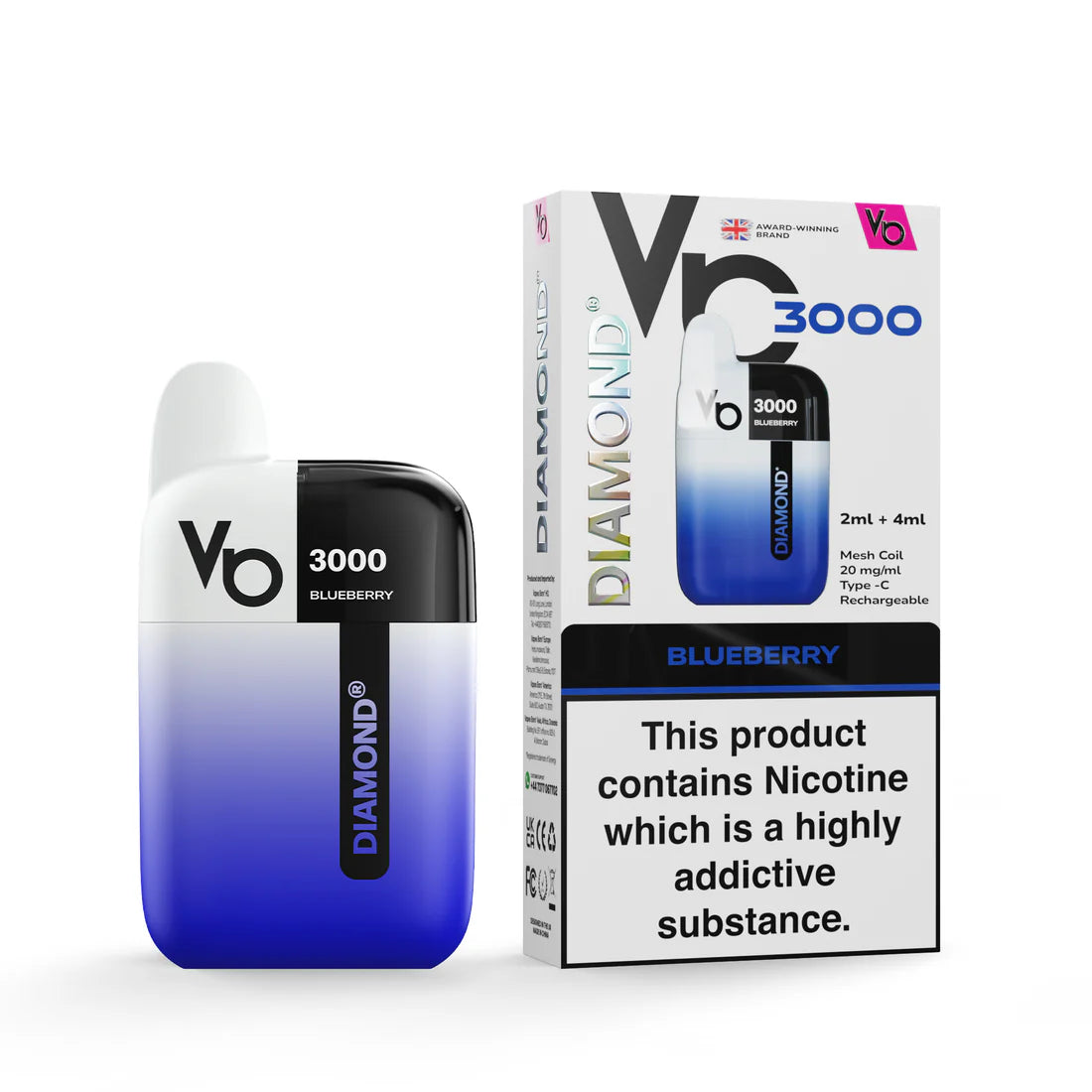 Vapes Bars Diamond 3K Pod Kit - Image 4