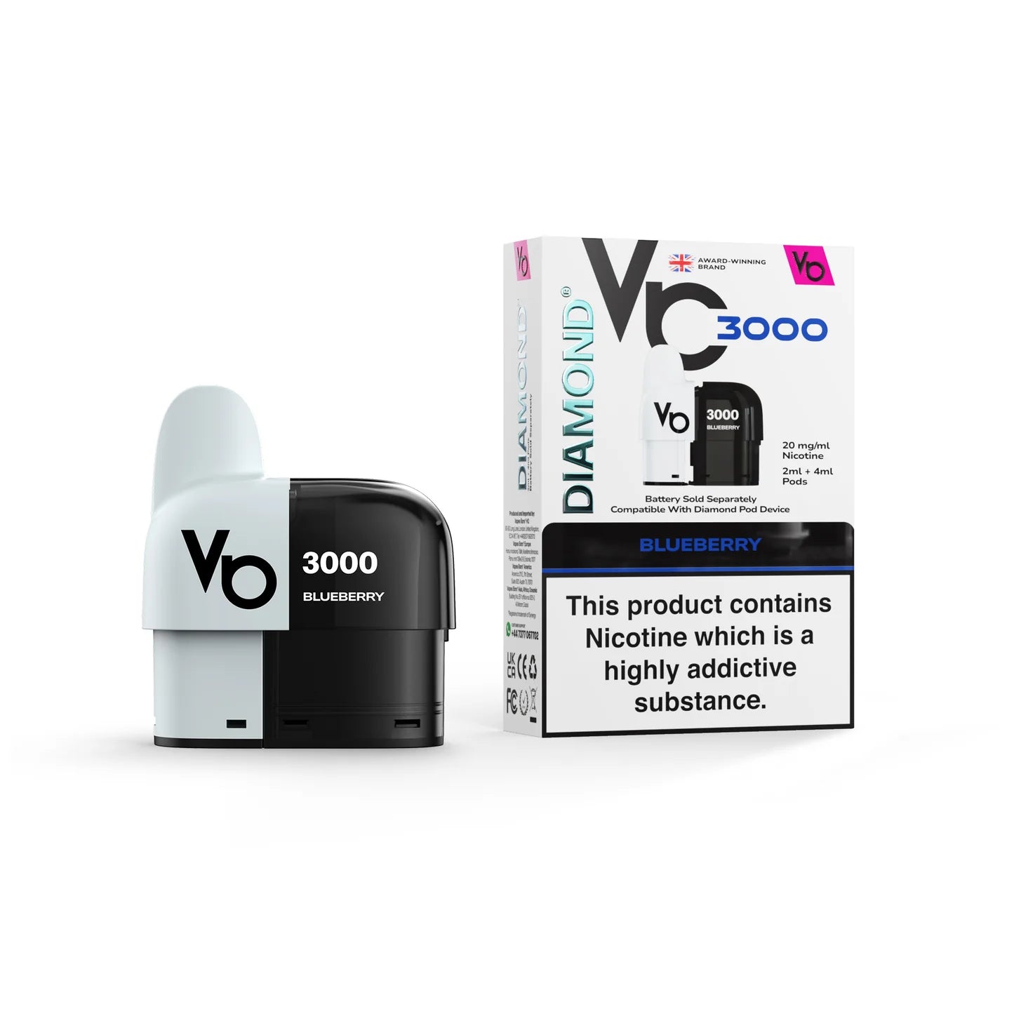 Vapes Bars Diamond 3K Pod 4ml - Image 4