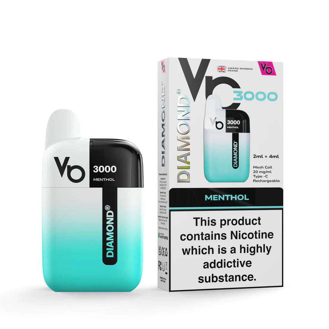 Vapes Bars Diamond 3K Pod Kit - Image 6