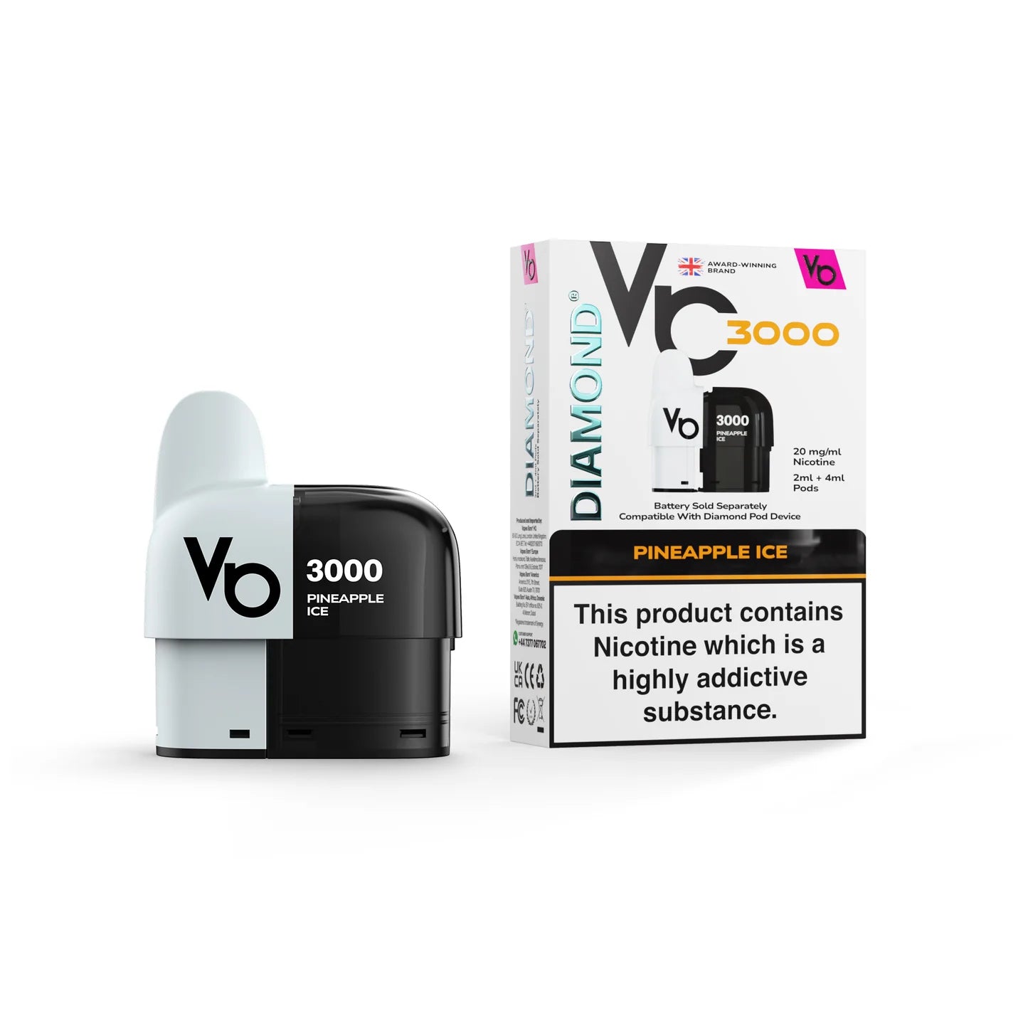 Vapes Bars Diamond 3K Pod 4ml - Image 7