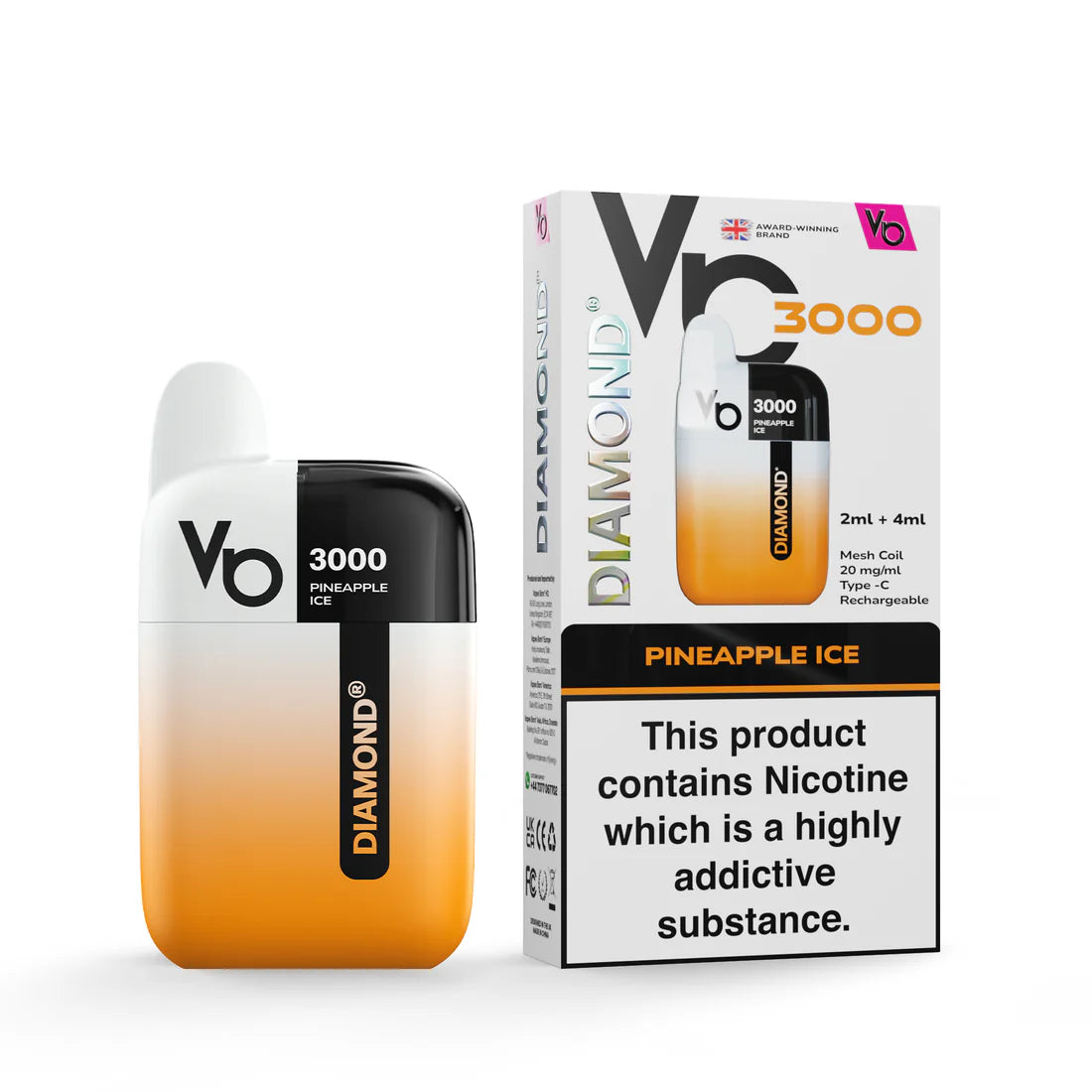 Vapes Bars Diamond 3K Pod Kit - Image 7
