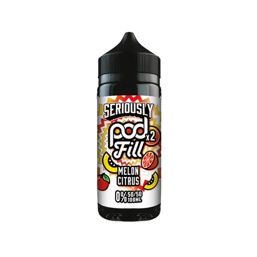 Doozy Vape Seriously Pod Fill X2 Omg 100ml Shortfill - Image 8