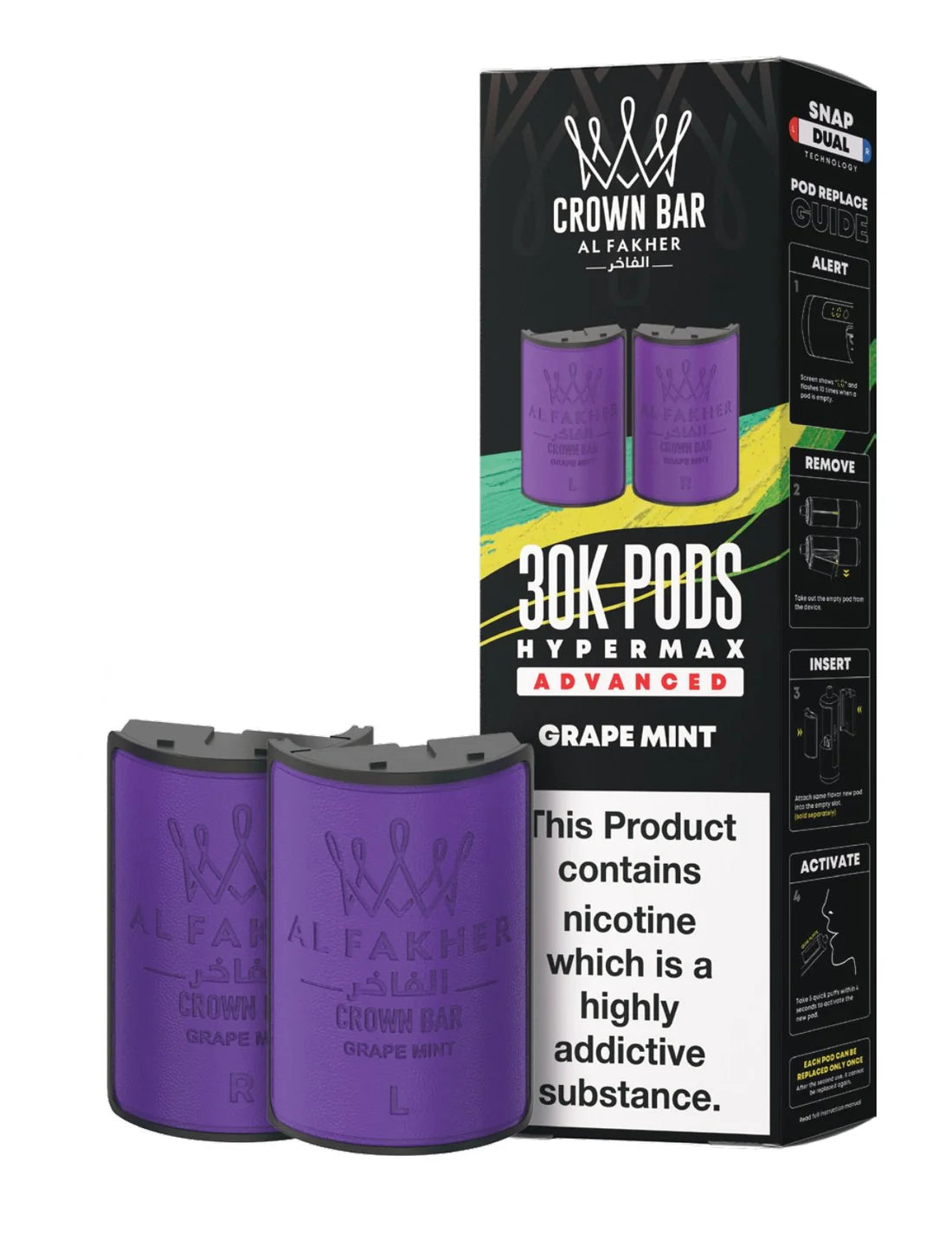 Al Fakher 30k Hypermax Refill Replacement Pods - Image 10