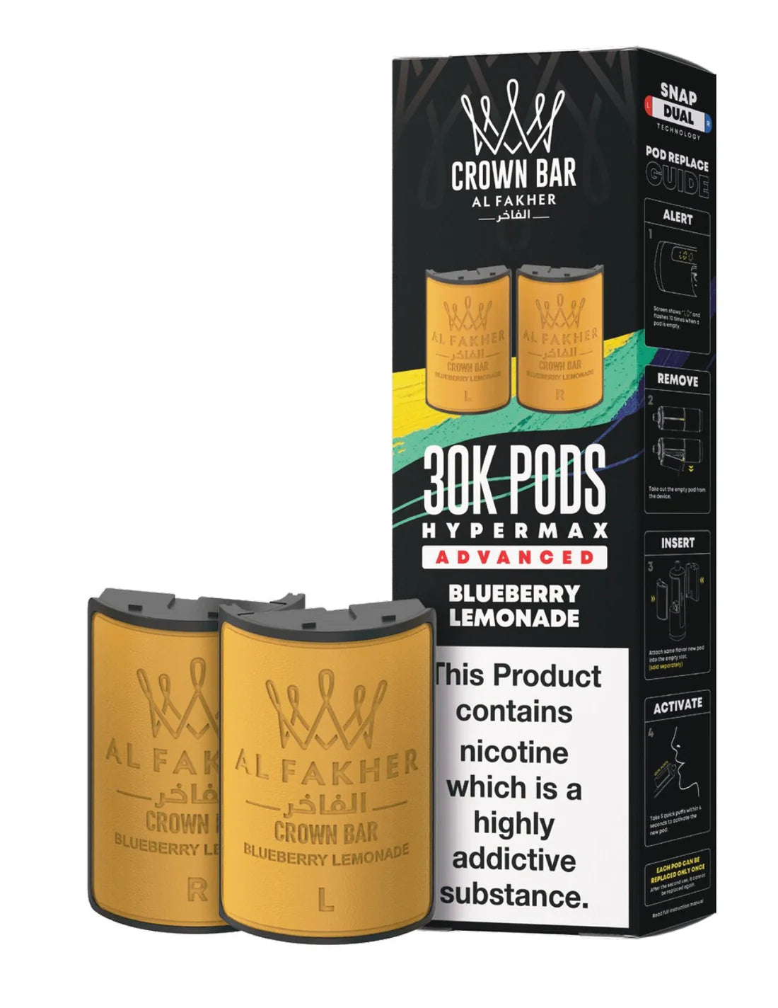 Al Fakher 30k Hypermax Refill Replacement Pods - Image 13