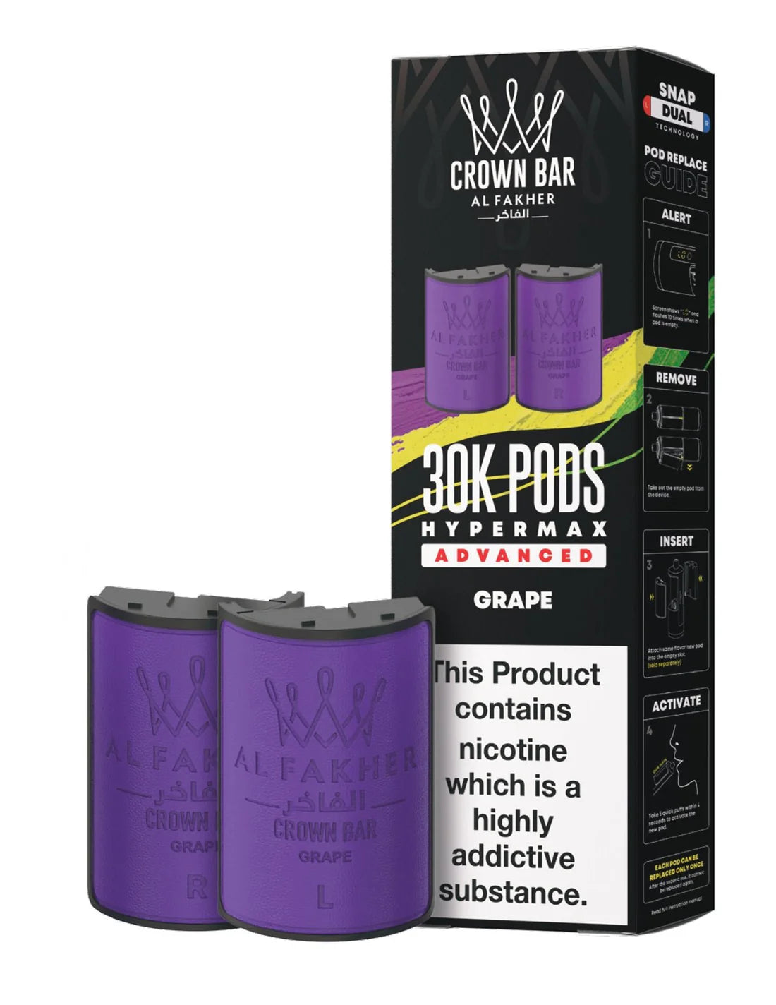 Al Fakher 30k Hypermax Refill Replacement Pods - Image 22