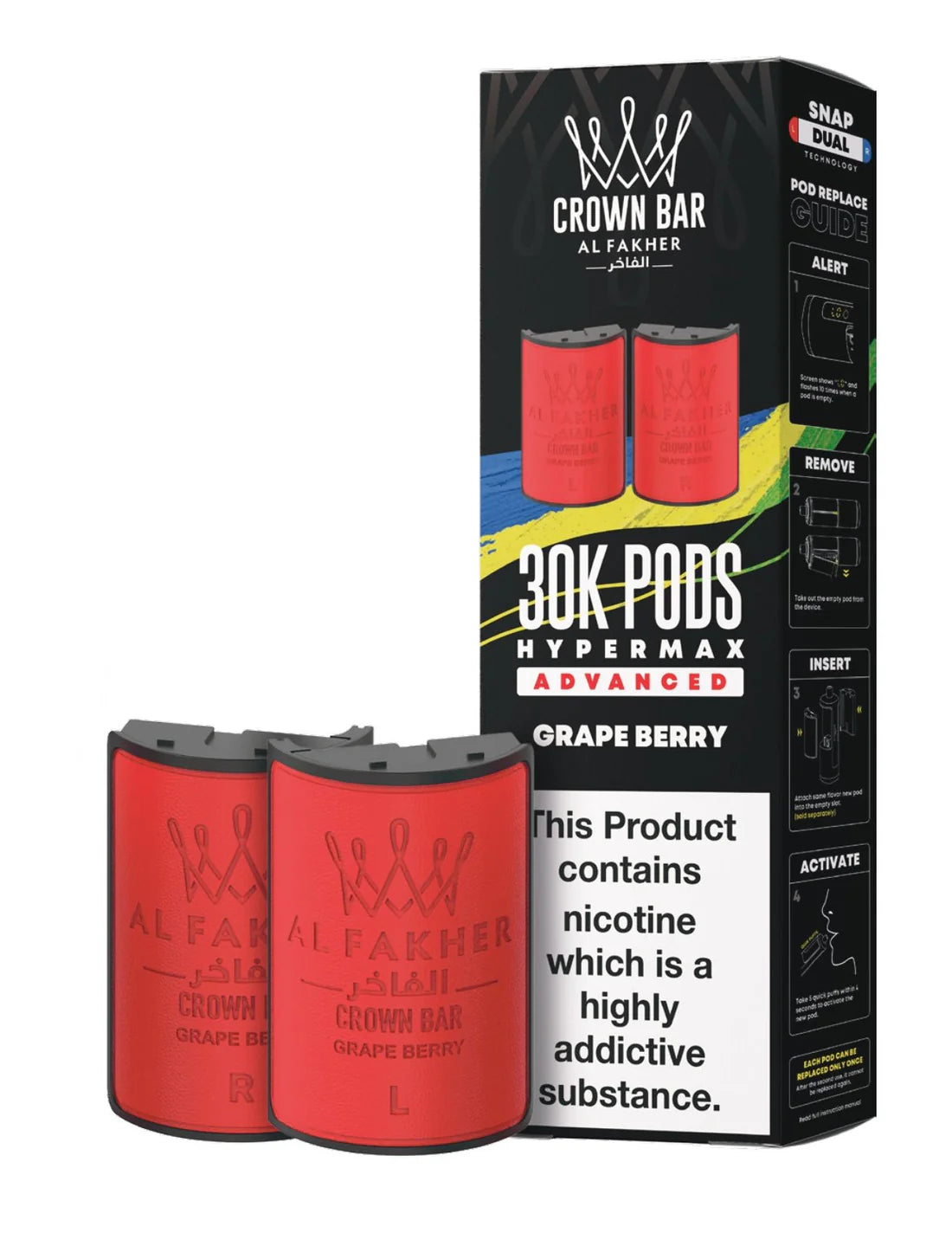 Al Fakher 30k Hypermax Refill Replacement Pods - Image 35