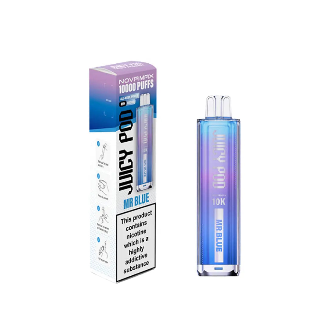 Juicy Pod Novamax 10K Prefilled Pod Vape Kit - Image 9