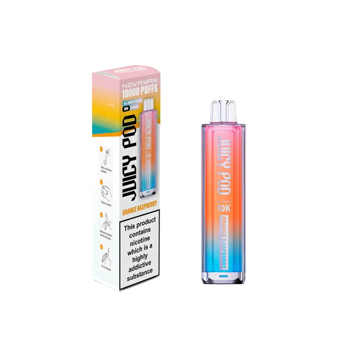 Juicy Pod Novamax 10K Prefilled Pod Vape Kit - Image 10