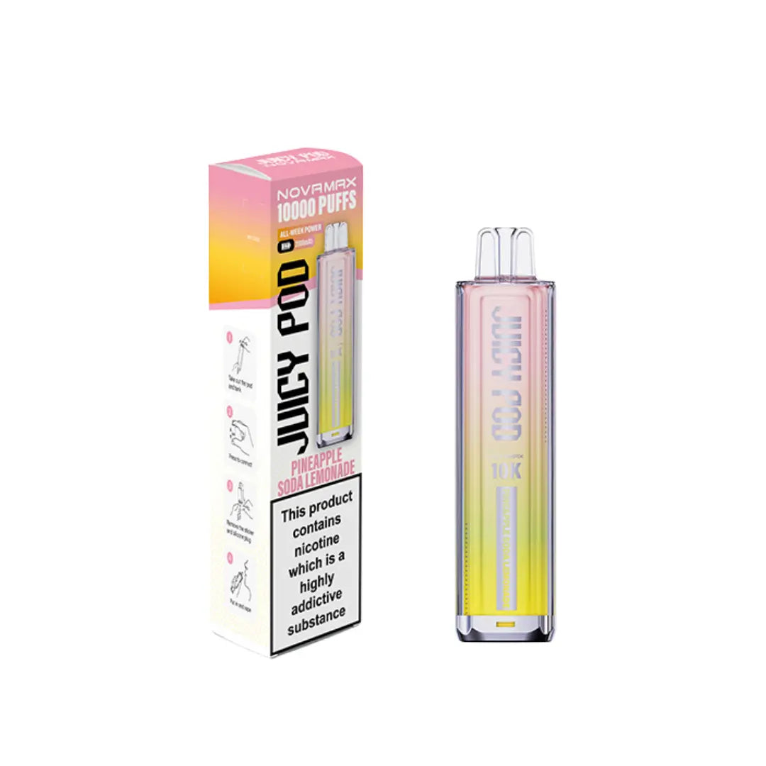 Juicy Pod Novamax 10K Prefilled Pod Vape Kit - Image 11