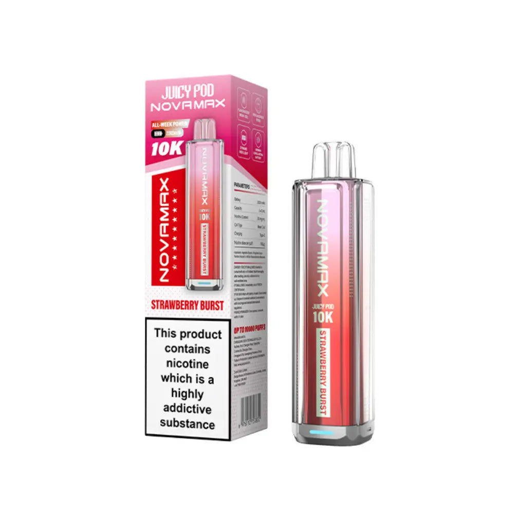 Juicy Pod Novamax 10K Prefilled Pod Vape Kit - Image 13